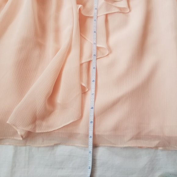 Pink Strapless Bridesmaid Dress - Picture 9 of 9